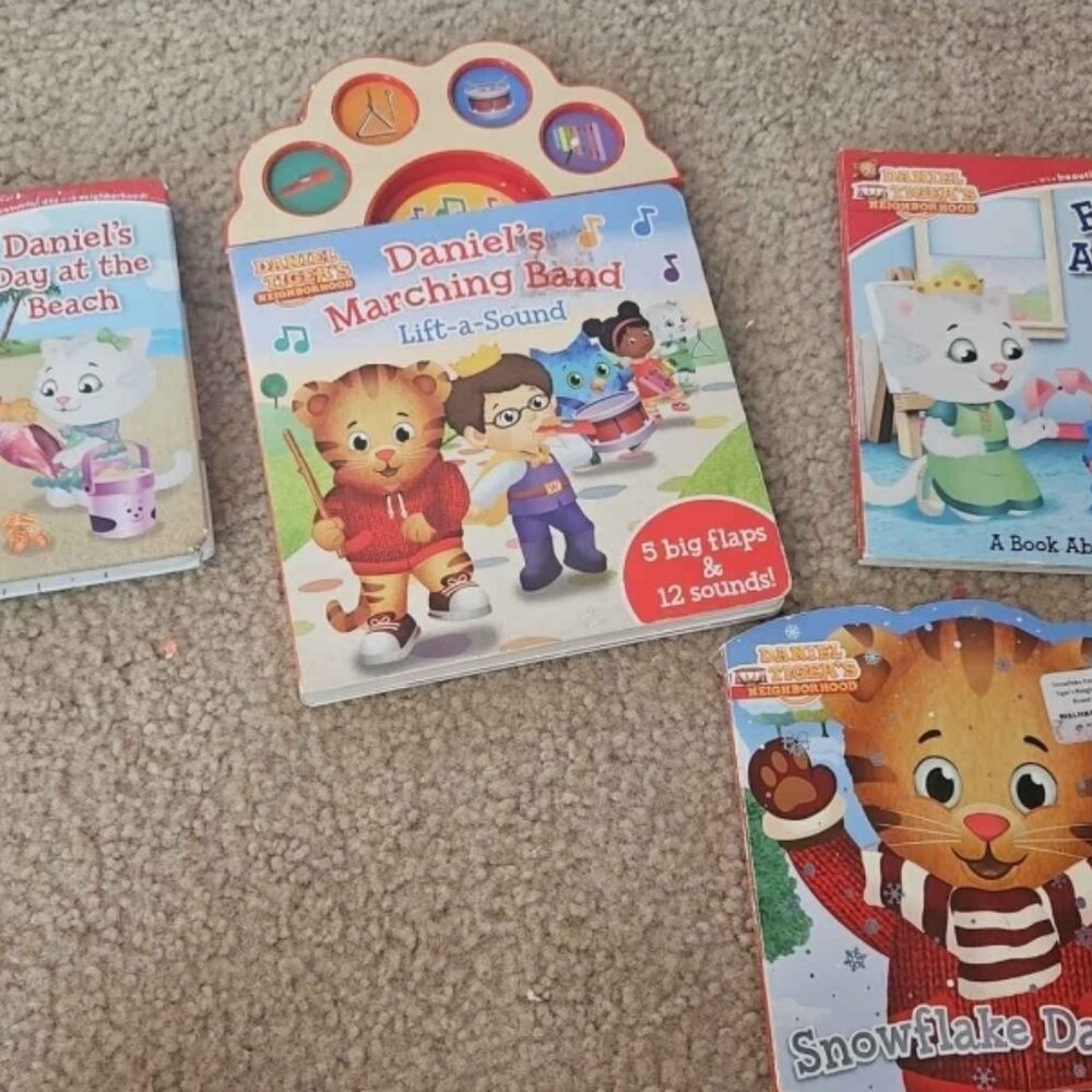 Daniel Tiger board books